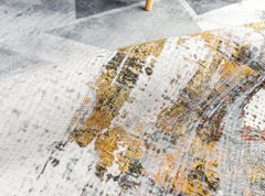 Modern Style Grey Area Rug