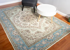 Multi-Colour Vintage Area Rug