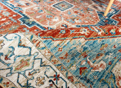Multi-Colour Vintage Area Rug