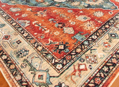 Multi-Colour Vintage Area Rug