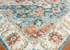 Multi-Colour Vintage Area Rug
