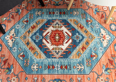Multi-Colour Vintage Area Rug