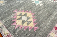 Multi-Colour Geometrical Area Rug