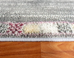 Multi-Colour Geometrical Area Rug