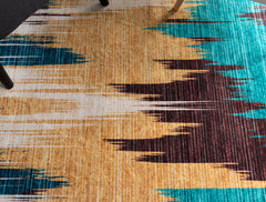 Multi-Colour Modern Style Area Rug