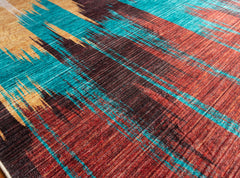 Multi-Colour Modern Style Area Rug