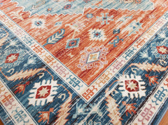 Multi-Colour Vintage Area Rug