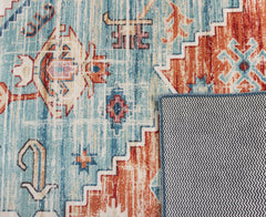 Multi-Colour Vintage Area Rug