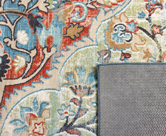 Multi-Colour Vintage Area Rug