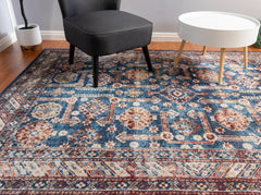 Multi-Colour Vintage Area Rug