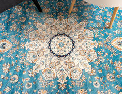 Blue Vintage Area Rug