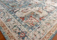 Multi-Colour Vintage Area Rug