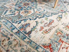 Multi-Colour Vintage Area Rug