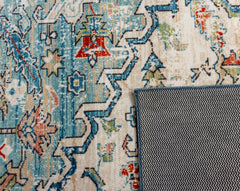 Multi-Colour Vintage Area Rug