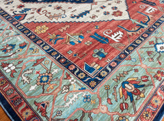 Multi-Colour Vintage Area Rug