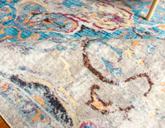 Vintage Multi-Colour Area Rug