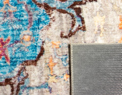 Vintage Multi-Colour Area Rug