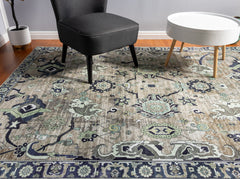 Multi-Colour Vintage Area Rug