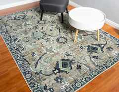 Multi-Colour Vintage Area Rug