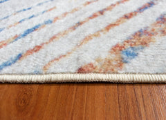 Multi-Colour Geometrical Style Area Rug