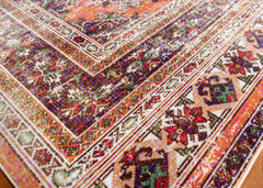 Multi-Colour Geometrical Area Rug