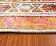 Multi-Colour Geometrical Area Rug