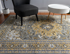 Multi-Colour Vintage Area Rug