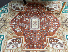Multi-Colour Vintage Area Rug