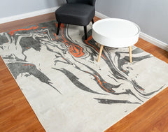 Multi-Colour Modern Style Area Rug