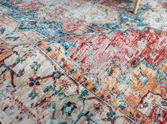 Multi-Colour Vintage Area Rug