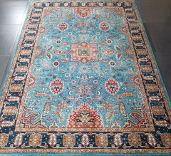 Blue Vintage Area Rug