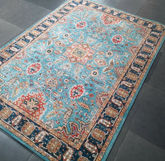 Blue Vintage Area Rug