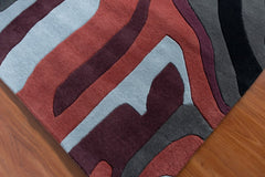 Stream Series 2 Modern Wool Rug