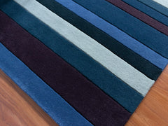 Stripe Series 3 Modern Wool Rug