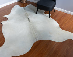 Off White Cowhide Rug