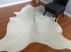 Off White Cowhide Rug