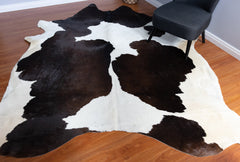 Black And White Cowhide Rug