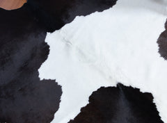Black And White Cowhide Rug