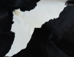 Black And White Cowhide Rug