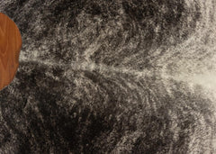 Grey Brindle Cowhide Rug