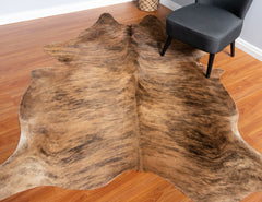 Exotic Brindle Cowhide Rug