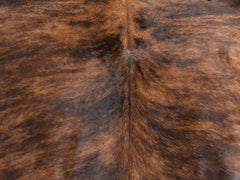 Exotic Dark Brindle Cowhide Rug