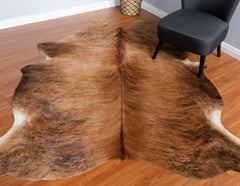 Exotic Brindle Cowhide Rug