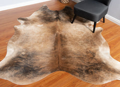 Exotic Brindle Cowhide Rug