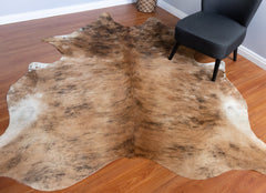Exotic Brindle Cowhide Rug