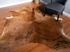 Exotic Brindle Cowhide Rug