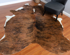 Exotic Brindle Cowhide Rug