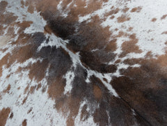 Salt Pepper Tr-Color Cowhide Rug
