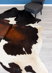 Reddish Cowhide Rug (Size: 270 x 230 CM)
