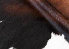 Reddish Cowhide Rug (Size: 240 x 220 CM)